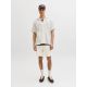 3. Jack&Jones Herren-Streifenshorts JPSTJAIDEN COBA STRIPE JOG SHORTS REG SN 12274413 Antikweiße Streifen
