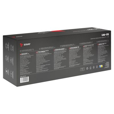 6. SAVIO Tischmonitorhalterung für Monitore von 17 bis 40 Zoll (2–11 kg) mit Feder UM-05
