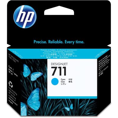 3. HP Tinte blau HP 711, HP711=CZ130A, 29 ml