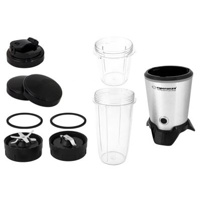 14. Esperanza MASTER EKM028 Sportmixer (1000W; schwarz und silber)