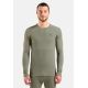 5. Odlo BL TOP Crew Neck l/s ACTIVE WARM Langarm Thermounterwäsche Größe M Grau