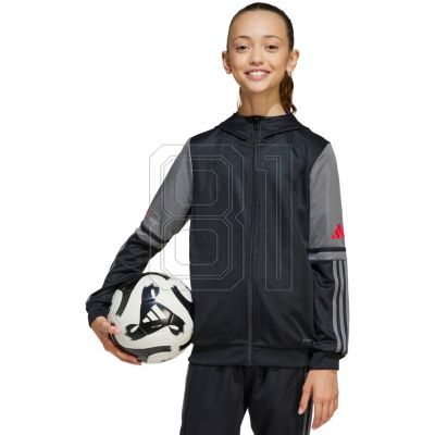 2. Adidas Squadra 25 Hoodie Jr JD6087 Sweatshirt