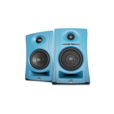 5. KALI AUDIOLP-UNF-B – Paar Bluetooth-Monitorlautsprecher. Multimedia-Lautsprecher, blau.