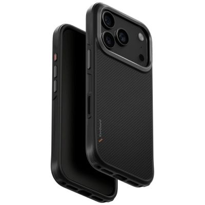 Uniq Keva Magclick Ladehülle für iPhone 17 Pro – Schwarz