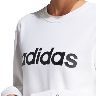 16. adidas Essentials Linear French Terry W Sweatshirt IC6879