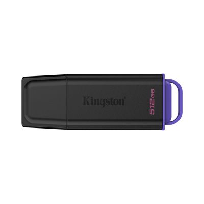 KINGSTON 512 GB Tragbare USB 3.2 Gen 1 DataTraveler Exodia Schwarz/Lila