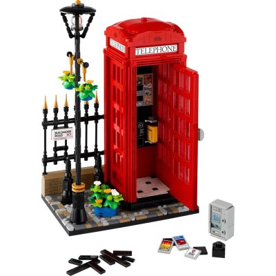 3. Lego 21347 Ideas - Rote Londoner Telefonzelle