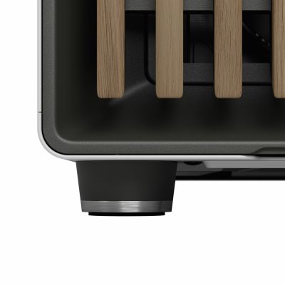 4. Fractal Design North XL Midi Chalk TG Klarsichthülle (Weiß, Transparente Seite)