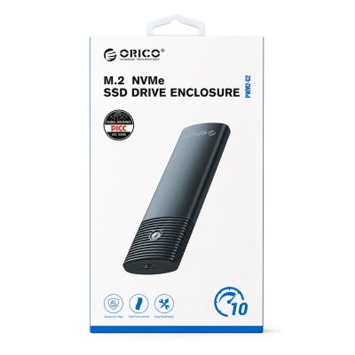 4. Orico PWM2-G2 M.2 NVME USB-C 10Gb/s Festplattenlaufwerk - Schwarz