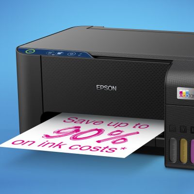 6. Epson EcoTank L3231 – Multifunktionsdrucker im A4-Format mit kontinuierlicher Tintenzufuhr