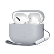 Tech-Protect Silikonhülle für AirPods Pro 3 – Grau