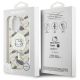8. Hello Kitty IML MagSafe Hülle mit goldenen Blättern für iPhone 16 Pro Max – Weiß