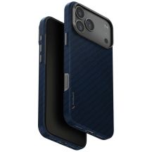 Uniq Keva EDGE Magclick Ladehülle für iPhone 17 Pro Max – Blau
