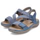 12. Bequeme Rieker W RKR587 blaue Sandalen