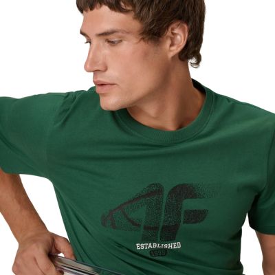 4. Herren-T-Shirt 4F M3558 grün 4FWAW26TTSHM3558 41S