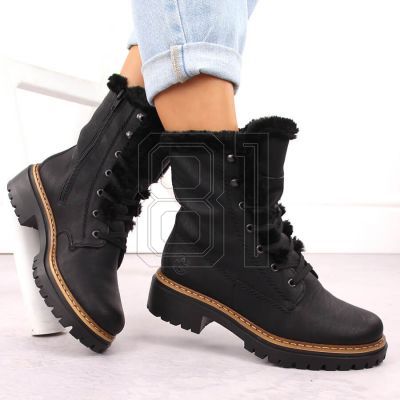 5. Rieker W 72625-00 RKR714 Fur Boots