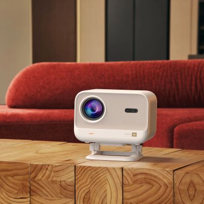 21. Yaber L2 Plus LCD FullHD 1080p Multimedia-Projektor mit JBL-Lautsprechern - Beige