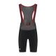 Rogelli CORE Trägerhose schwarz/rot M