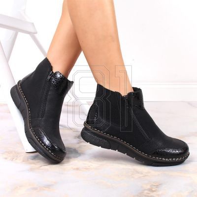 3. Bequeme, isolierte Stiefeletten mit Reißverschlüssen Rieker W RKR555