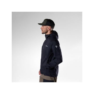 4. ROSSIGNOL M Regendichte 2,5L Shelljacke für Herren, Schwarz