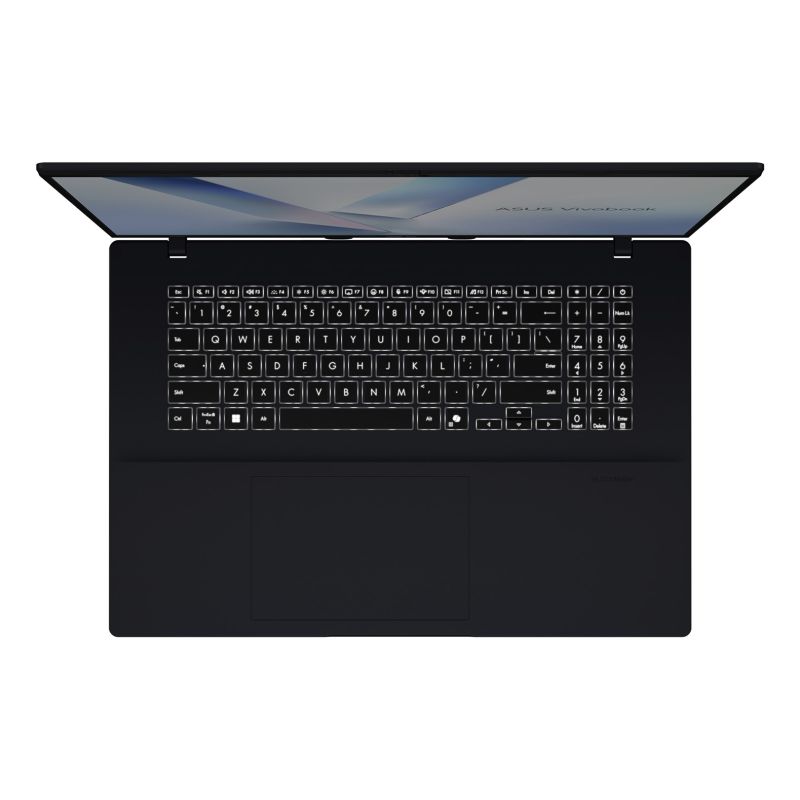 10. ASUS Vivobook 18 M1807GA-S8013W Ryzen AI 7 445 18,0" WUXGA IPS-Panel 144Hz 300nits AG 16GB DDR5 SSD512 Radeon Grafik WLAN+BT Webcam 1080p+IR 70Wh Windows 11 Quiet Blue