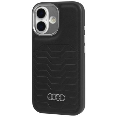 3. Audi GT Kunstleder MagSafe Hülle für iPhone 17 - Schwarz