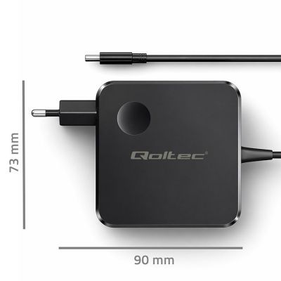 6. QOLTEC GAN 65W Netzteil | USB-C PD PPS | 5-21V | 3-3,25A