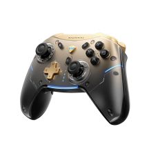 Machenike G5Pro Flagship Wireless Game Controller mit Gyroskop und Tastenbelegung – Schwarz und Gold