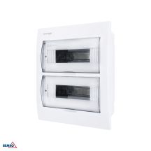 Unterputz-Verteilerkasten IP40, Klemmen 36N+36PE, 3x12P
