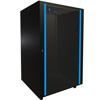 2. Extralink Rack-Schrank 27U 800x800 Schwarz Standend