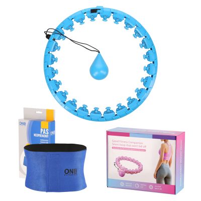 3. FH01 BLAUER HULA-HÜPFBALL MIT GEWICHT