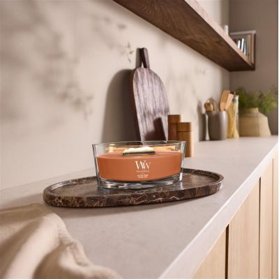 2. SAFFRON SMOKE WOODWICK Ellipse Kerze
