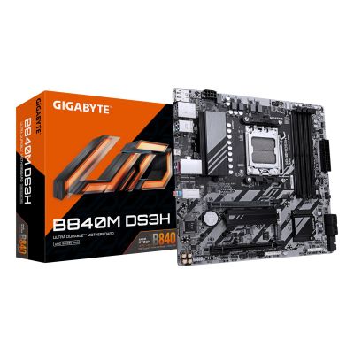 4. Gigabyte B840M DS3H-Motherboard (B840, AM5, mATX, DDR5)