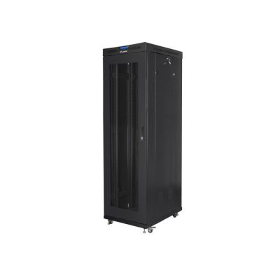 7. Lanberg FF01-6042-23BL 42U freistehendes Rack Schwarz
