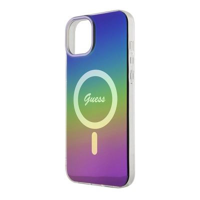 6. Guess IML Iridescent MagSafe Case für iPhone 15 / 14 / 13 6.1" - mehrfarbig