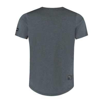 2. Rogelli DISTANCE blaues Laufshirt, Größe 2XL