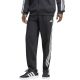 adidas Essentials Herren-Trikothose mit 3 Streifen, Single Jersey, Schwarz, KY6611