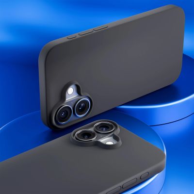 3mk Hardy Silikon-MagCase für iPhone 16 Plus – Grau