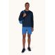5. Paul&Shark Herren-T-Shirt aus Baumwolle, Marineblau, 99311006-13 – Klassischer Schnitt, Logo
