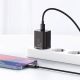 12. Baseus Super Si 1C Schnellladegerät USB Typ C 20W Power Delivery + USB-Kabel Typ C - Lightning 1m schwarz (TZCCSUP-B01)