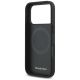 7. Mercedes Plain MagSafe Case aus glattem Leder für iPhone 17 Pro – Schwarz