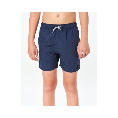 7. RIP CURL Offset Volley Shorts - Junge - Marineblau