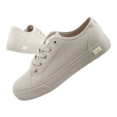 Lee Damen-Sportschuhe Ava Low Sneaker beige modisch bequem