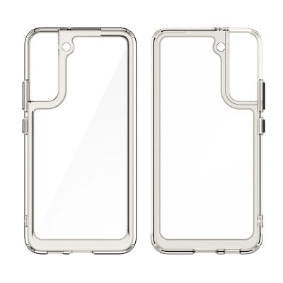 9. Outer Space Case Cover für Samsung Galaxy S22 + (S22 Plus) Hardcover mit Gelrahmen Blau