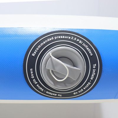 19. AIR TRUCK GYMNASTIKMUTTERMATTE AKROBATIKPLATZ 300X100X15CM ELEKTRISCHE PUMPE BLAU