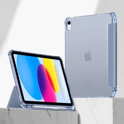 4. Tech-Protect SC Pen Hybrid Hülle für iPad 10 / 2022 – Blau – Transparent