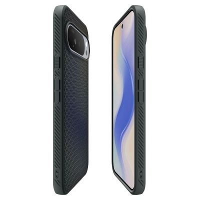 7. Spigen Liquid Air Mag MagSafe Case für Google Pixel 10 Pro XL - Grün