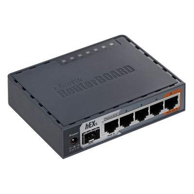 Mikrotik hEX S Router (RB760iGS) Anzahl Ethernet-Ports: 6; Architektur: MMIPS; CPU-Kerne: 2