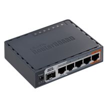 Mikrotik hEX S Router (RB760iGS) Anzahl Ethernet-Ports: 6; Architektur: MMIPS; CPU-Kerne: 2