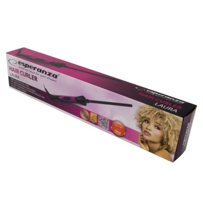 7. Esperanza Laura EBL014 Lockenstab (25W; schwarz)